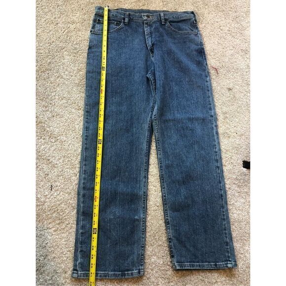 Wrangler Men’s Blue Advanced Comfort Relaxed Fit Jeans Size 34x30 NWT - Picture 6 of 7